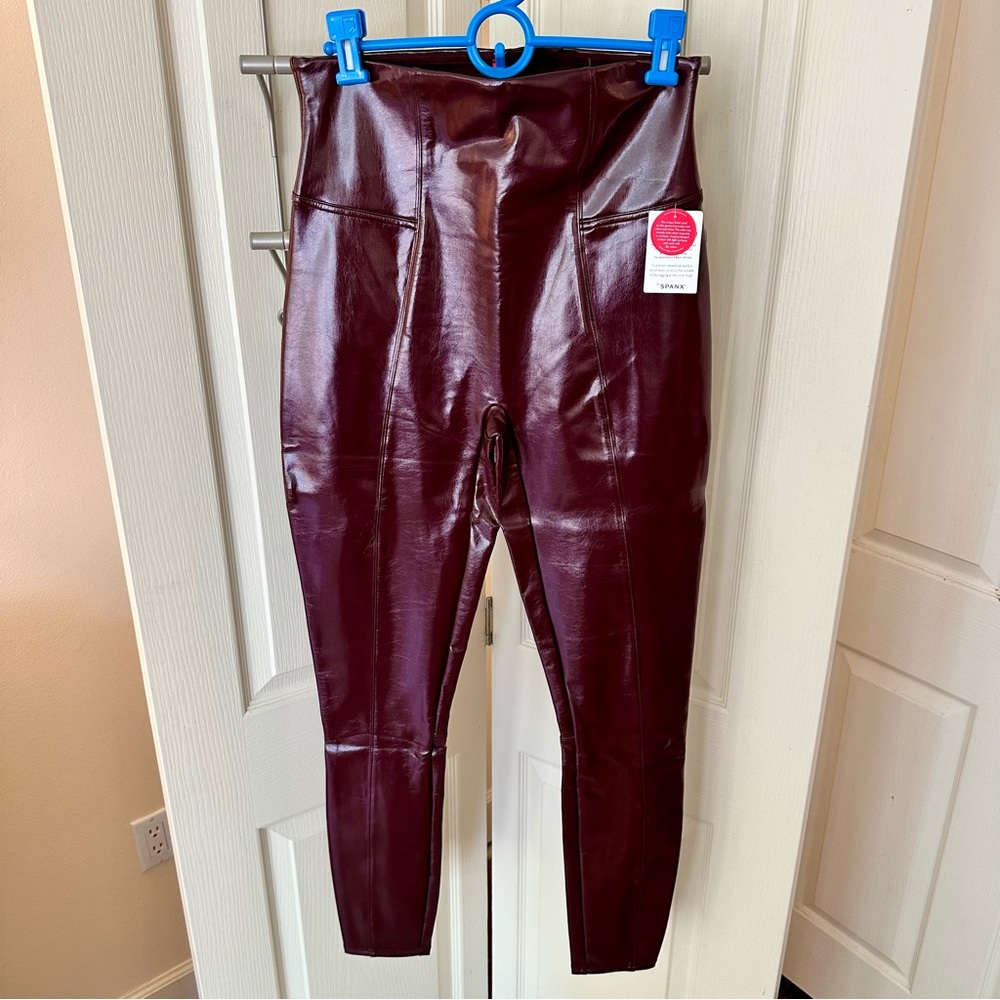Spanx Faux Leather Leggings